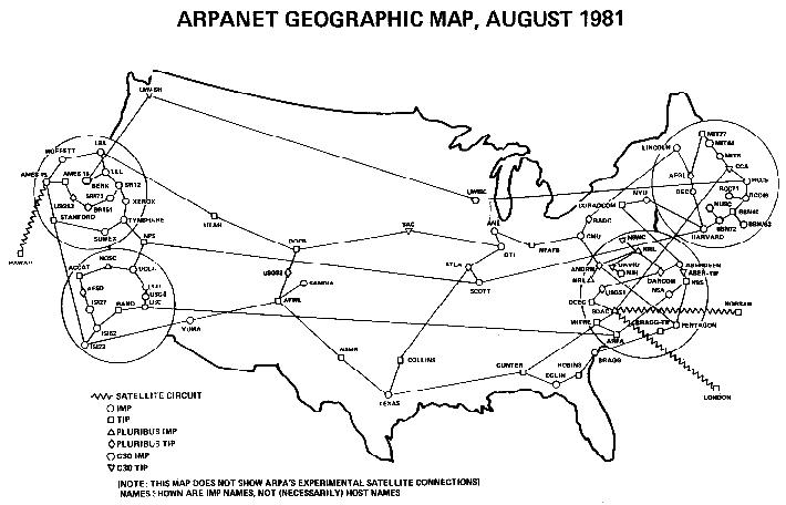 Geographic Map, August, 1981